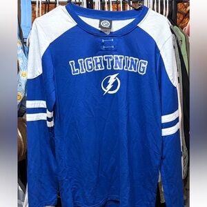 ⚡️ NHL Tampa Bay Lightning Long Sleeve Shirt | Youth XL (16/18) | Unisex ⚡️